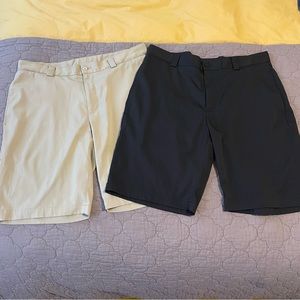 Two pairs of Slazenger golf shorts, size 34 waist.